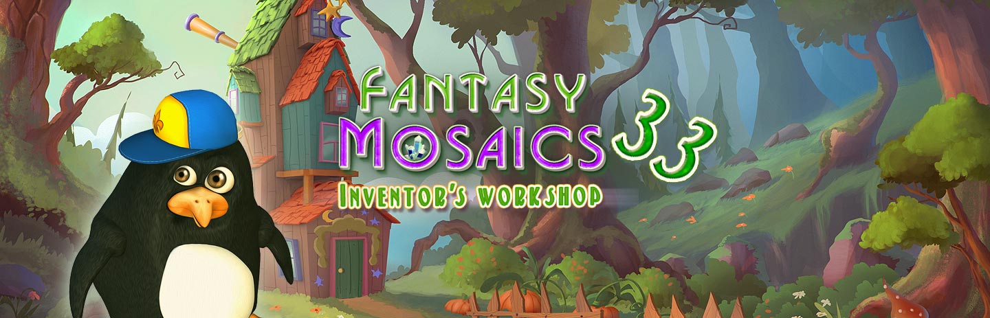 Fantasy Mosaics 33: Inventor's Workshop