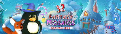 Fantasy Mosaics 32: Santa's Hut screenshot