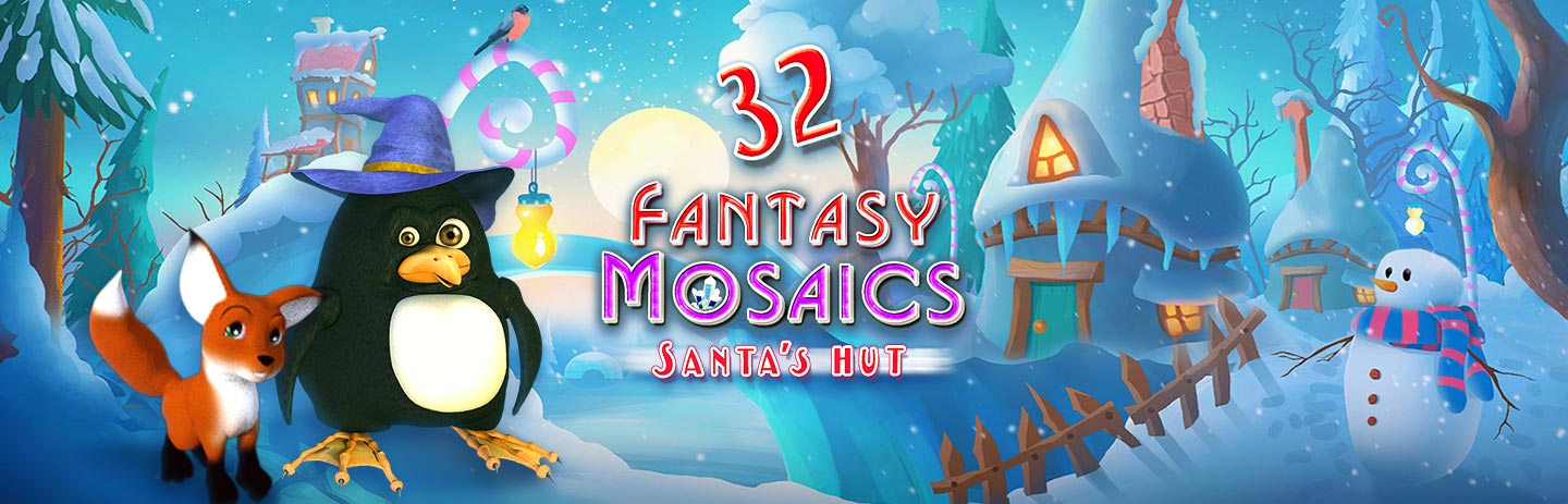 Fantasy Mosaics 32: Santa's Hut