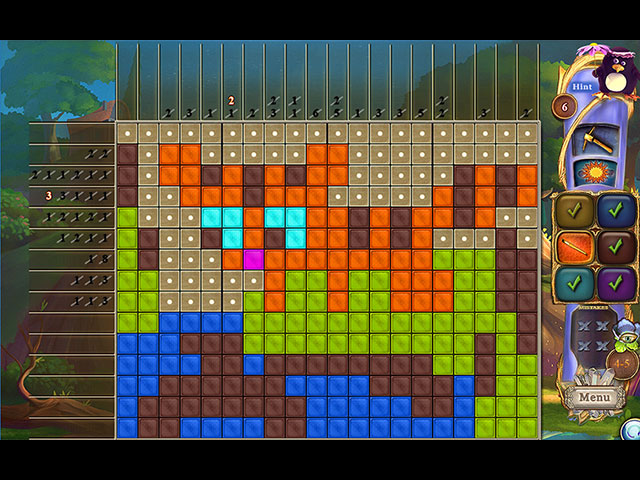 Fantasy Mosaics 30: Camping Trip large screenshot
