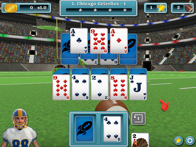 Touch Down Football Solitaire large screenshot