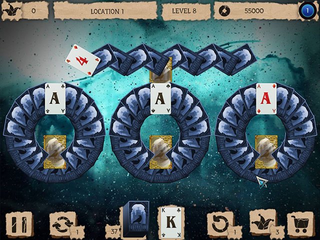 Mystery Solitaire - The Black Raven 3 large screenshot