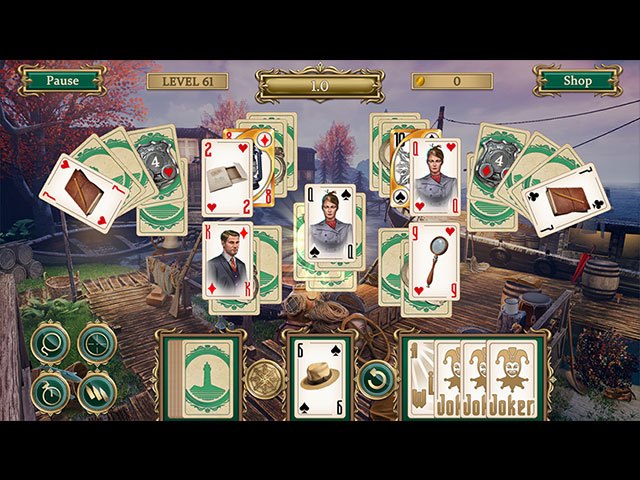 Detective notes - Lighthouse Mystery Solitaire large screenshot