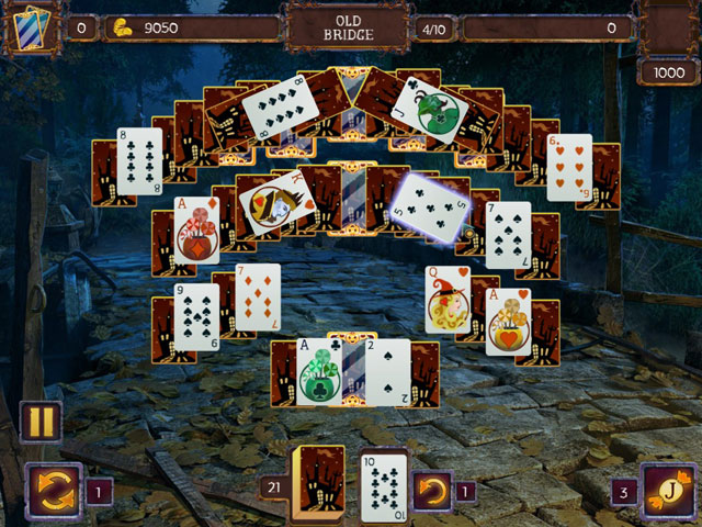 Solitaire Game Halloween large screenshot