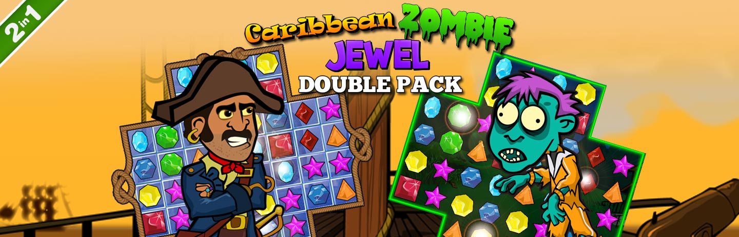 Caribbean Zombie Jewel Double Pack