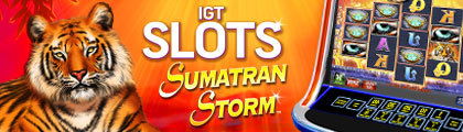 IGT Slots Sumatran Storm screenshot