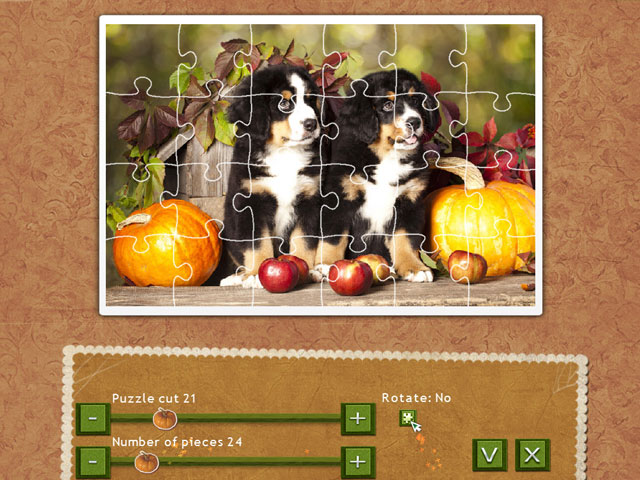 Holiday Jigsaw Thanksgiving Day large screenshot