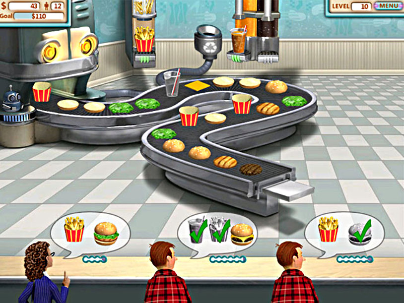 Burger Time — play online for free on Playhop