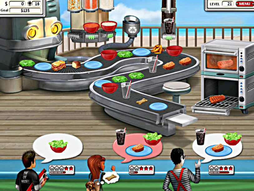 Play Burger Shop 2 In 1 Pack For Free At iWin