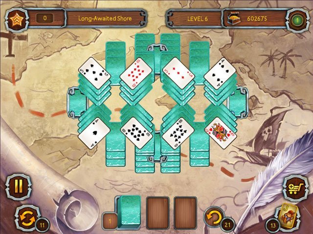 Pirate's Solitaire 3 large screenshot