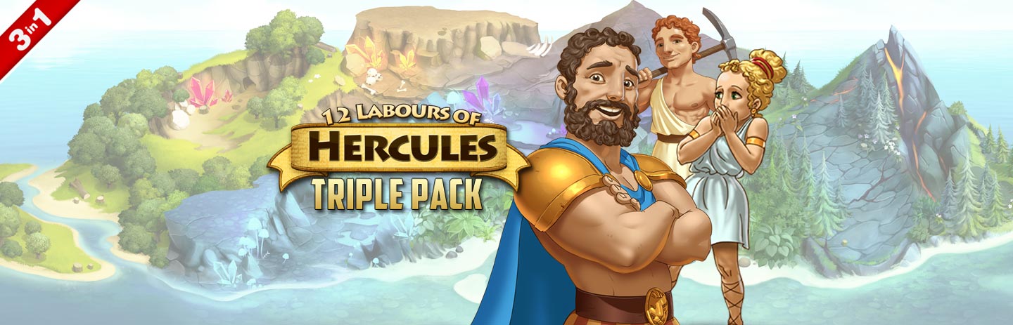 12 Labours of Hercules Triple Pack