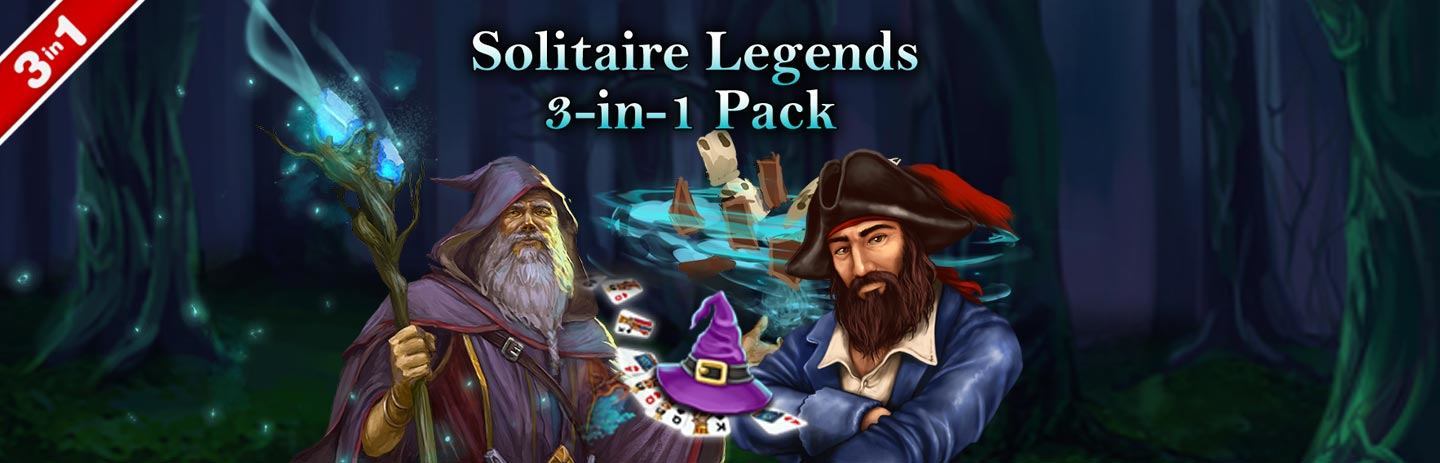 Solitaire Legends 3-in-1 Pack