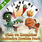 Fish vs Zombies Solitaire Double Pack