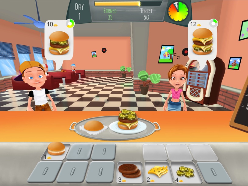 Burger Rush screenshot 1