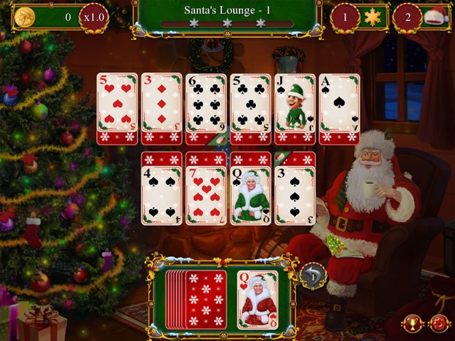 Santa's Christmas Solitaire large screenshot