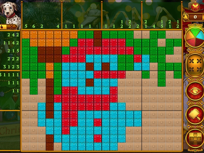 Rainbow Mosaics: Christmas Lights 2 screenshot 2