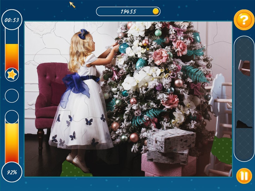 Holiday Mosaics Christmas Puzzles screenshot 1