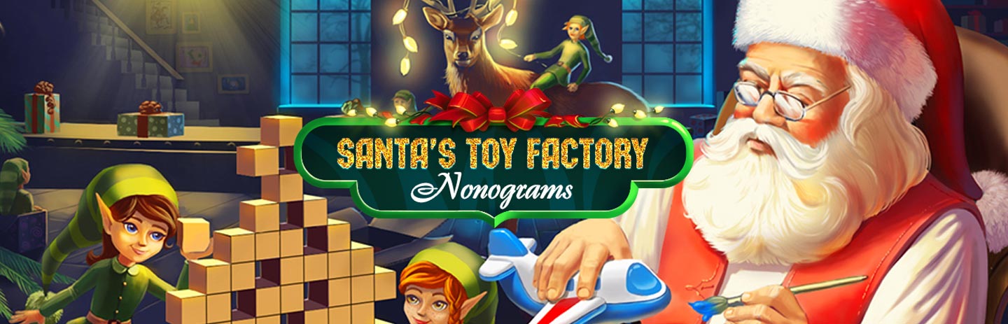 Santa's Toy Factory Nonograms