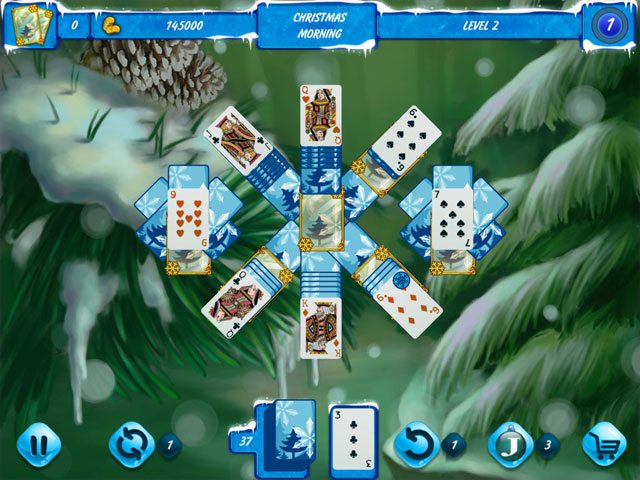 Solitaire Jack Frost Winter Adventures large screenshot