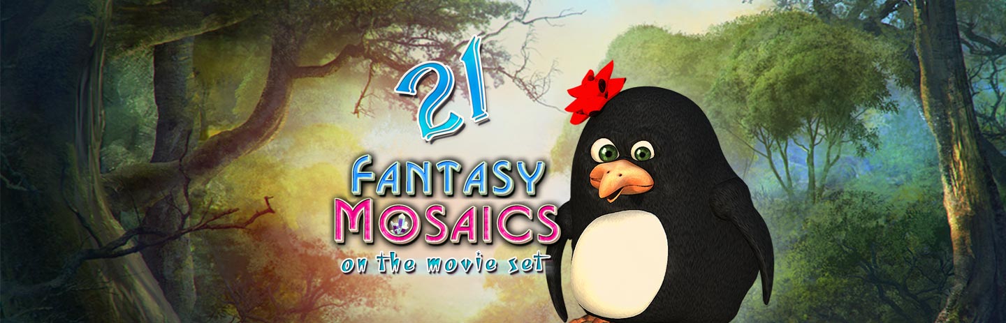 Fantasy Mosaics 21: On the Movie Set