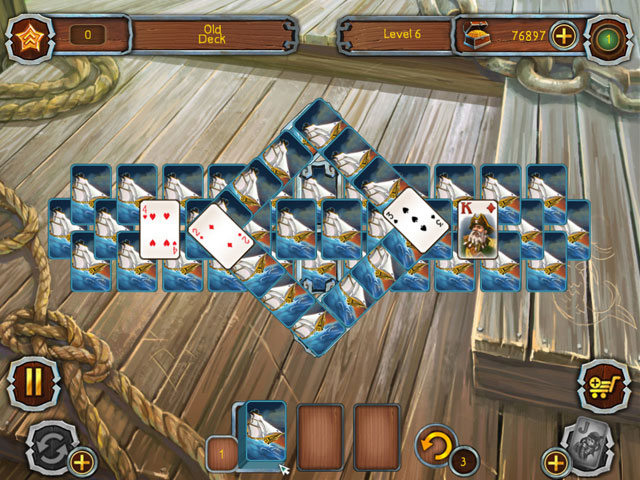 Pirate Solitaire large screenshot