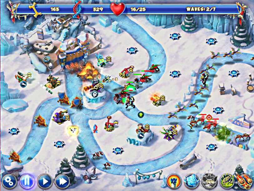 DINO R-R-AGE DEFENSE screenshot 1