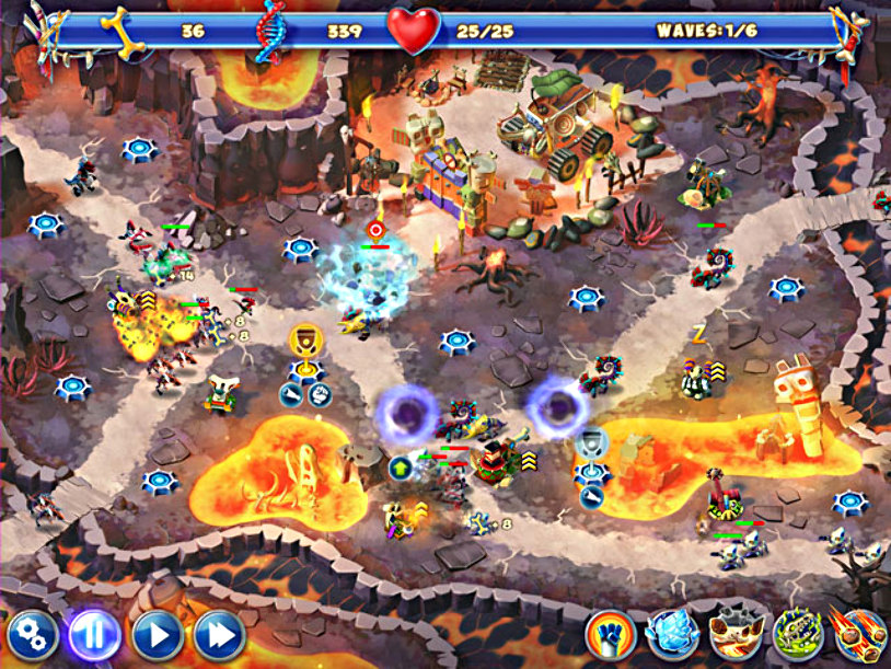 DINO R-R-AGE DEFENSE screenshot 2