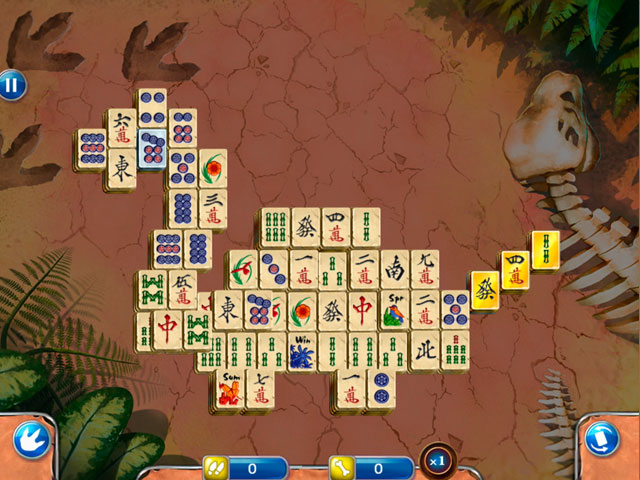 Jurassic Mahjong large screenshot