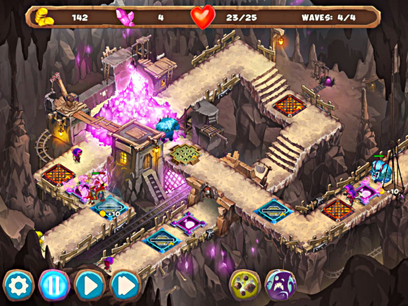 Gnumz - Masters of Defense screenshot 2