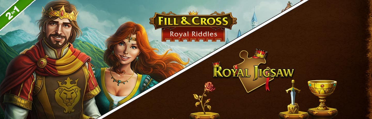 Fill and Cross Royal Riddles with Royal Jigsaw