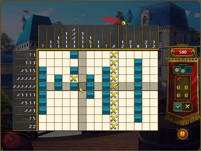 Fill and Cross Royal Riddles with Royal Jigsaw large screenshot