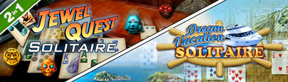 Jewel Quest Solitaire with Dream Vacation Solitaire screenshot