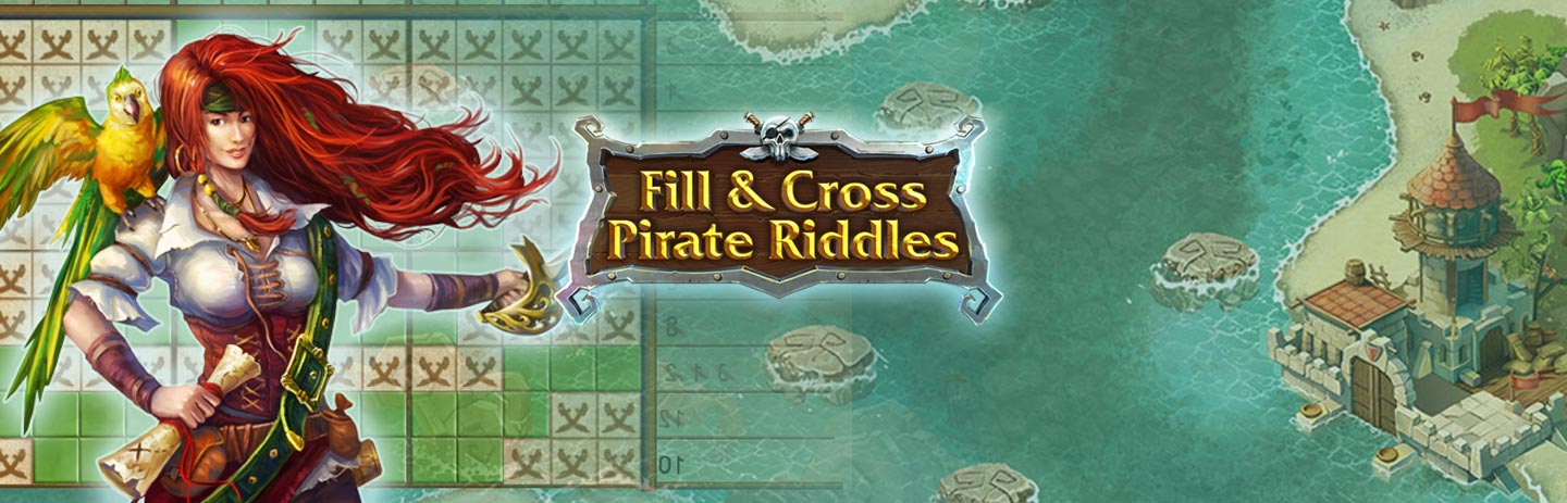 Fill and Cross: Pirates Riddles