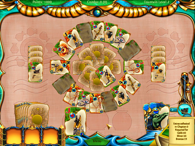 Solitaire Egypt large screenshot