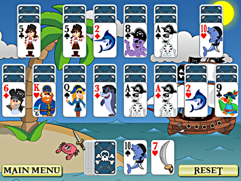 Pirate Solitaire - Play Online on