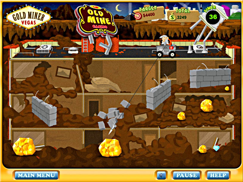 GOLD MINER HD online game