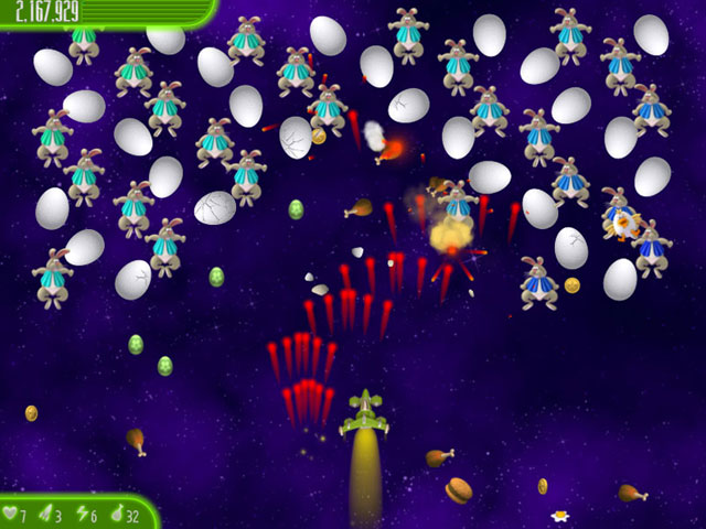 Chicken Invaders 4: Easter Edition large screenshot