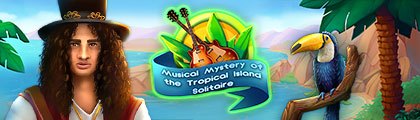 Musical Mystery of the Tropical Island Solitaire screenshot