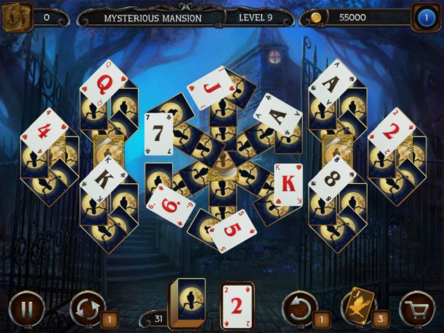 Mystery Solitaire: Arkham's Spirits large screenshot