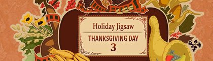 Holiday Jigsaw Thanksgiving Day 3 screenshot