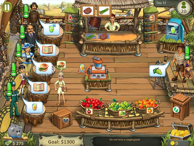 Katy & Bob - Safari Cafe Collector's Edition large screenshot