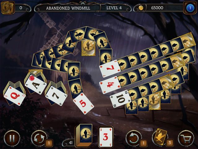 Mystery Solitaire - The Black Raven large screenshot