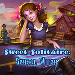 Sweet Solitaire School Witch